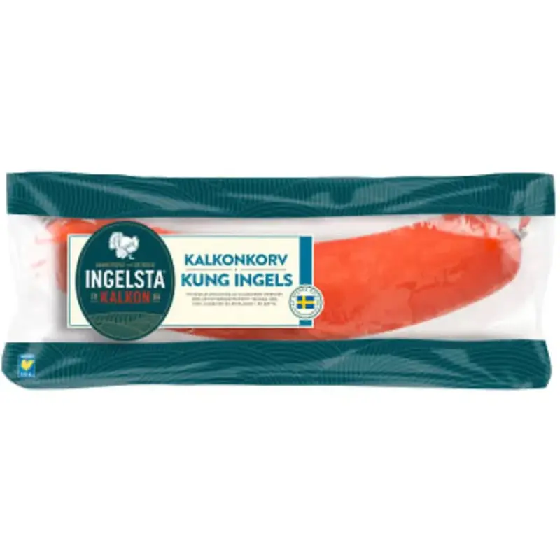 Ingelsta Kalkonkorv Kung Ingels - Turkey sausage King Ingels - 500g