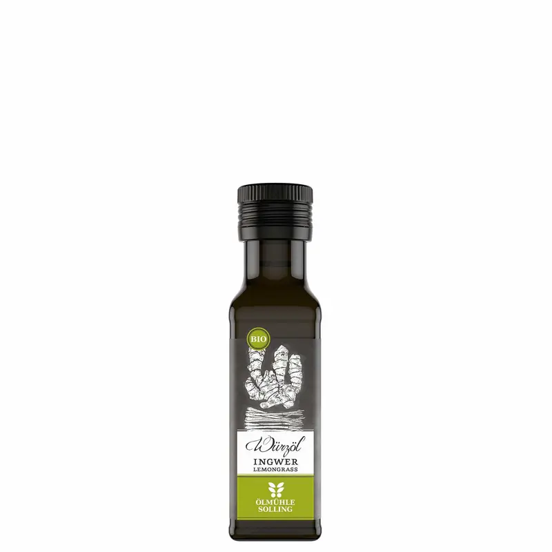 Ingwer-Lemongrass Rapswürzöl BIO