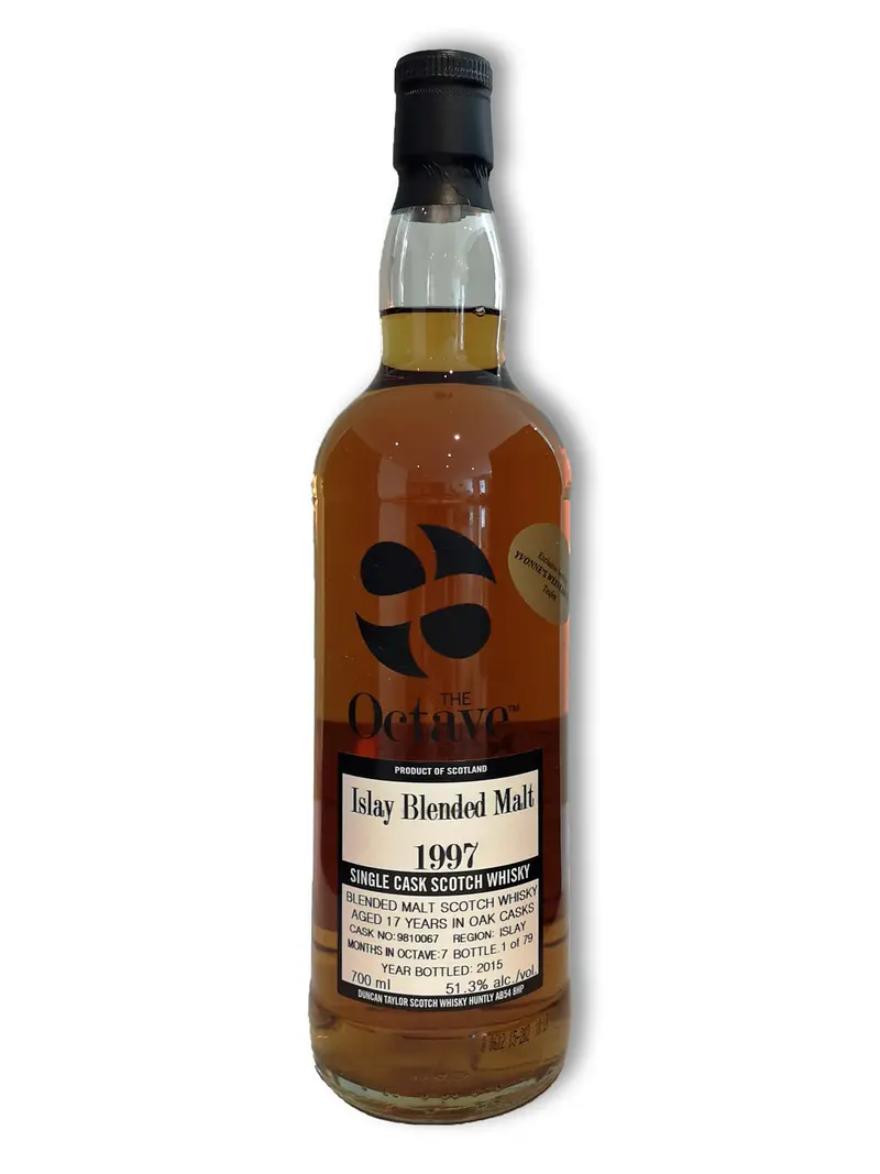 Islay Blended (Octave Collection) 1997 / Duncan Taylor (Cask 9810067 "Yvonne's Weinkabinett")