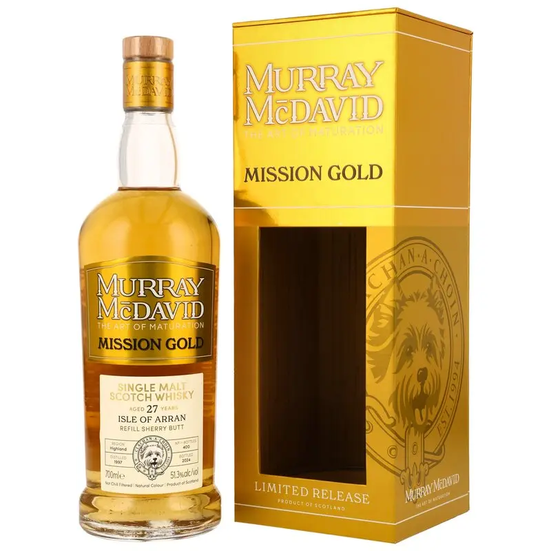 Isle of Arran 1997/2024 - 27 y.o. - Refill Sherry Butt #242 - Murray McDavid