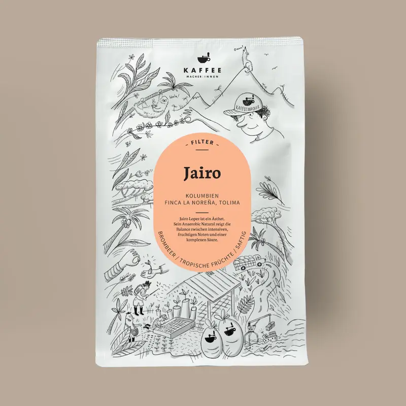 Jairo, Filterkaffee aus Kolumbien