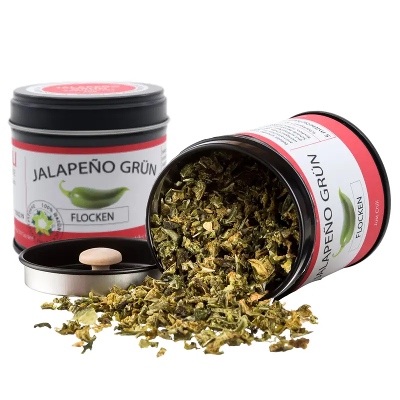 Jalapeno Grün - geschrotet