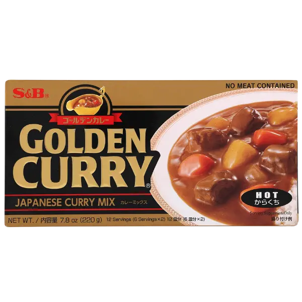Japanese Curry Mix Block Hot - 220 g