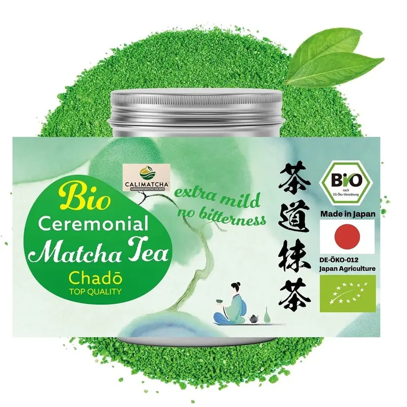 Japanischer Bio Matcha Chadō - Ceremonial Grade, 40g Dose