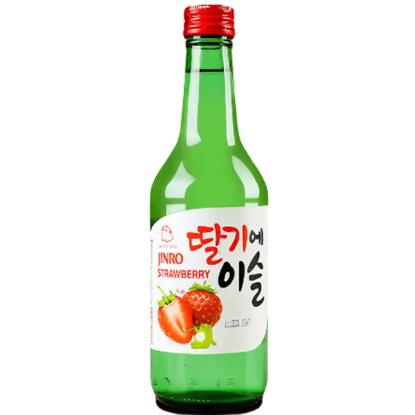 Jinro Chamisul Soju (Strawberry) - 350 ml Alcohol content