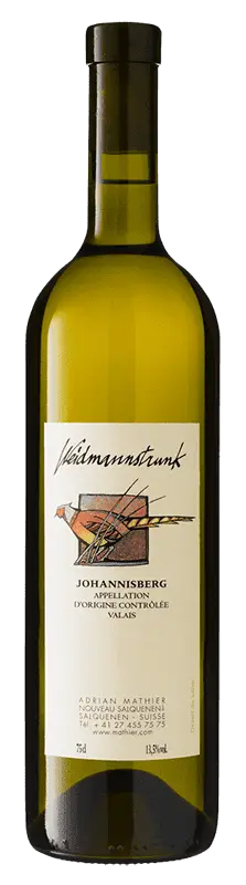 Johannisberg Weidmannstrunk AOC VS, der Jägertrunk