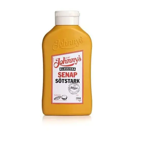 Johnnys Senap Sötstark - Sweet & Strong Mustard 500 g