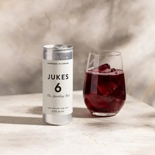 Jukes 6 – THE SPARKLING RED 4x 250 ml - ALKOHOLFREI