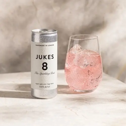 Jukes 8 – THE SPARKLING ROSE 4x 250 ml - ALKOHOLFREI