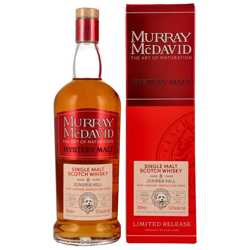 Juniper Hill 2015/2023 - 8 y.o. - Port, Madeira, Barolo Cask - Murray McDavid