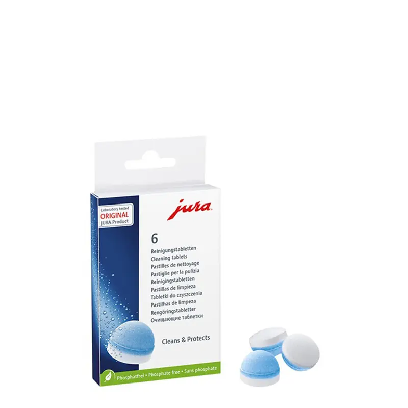 Jura 2-Phasen Reinigungstabletten 6er