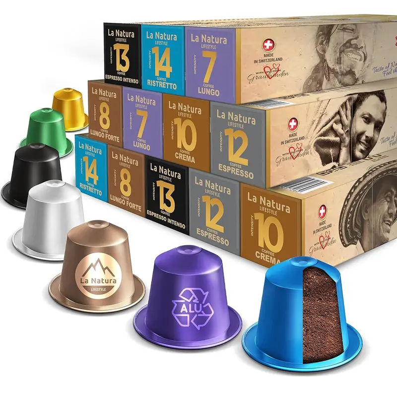 Kaffee Probier-Set - 120 Kaffeekapseln