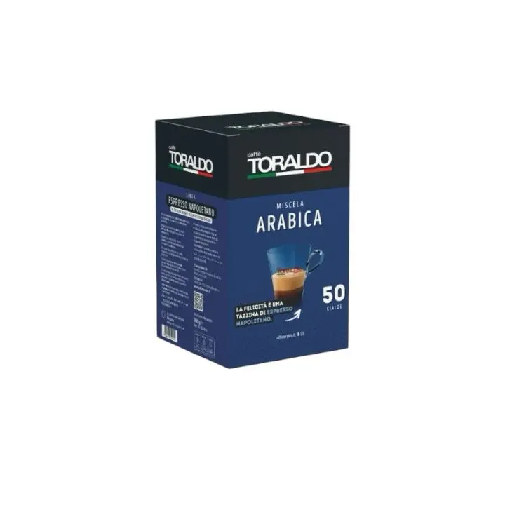 Kaffee Toraldo Arabica-Mischung 50 Kaffeepads