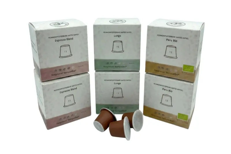 Kaffeekapseln Probierpaket (kompostierbare Kaffeekapseln)