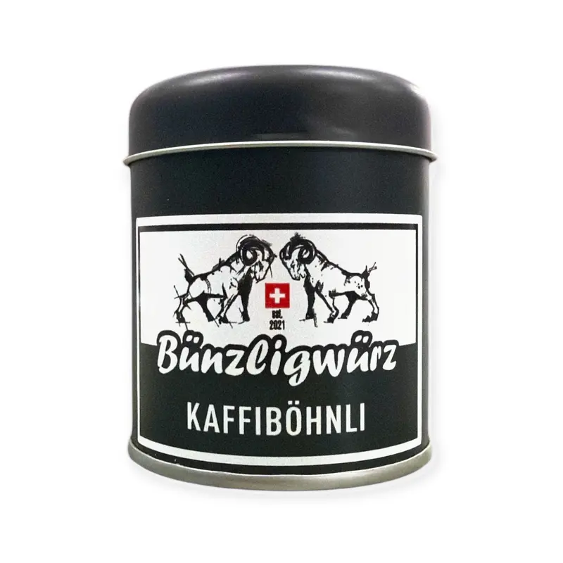 Kaffiböhnli Kaffee-Rub für Fleisch und Raclette