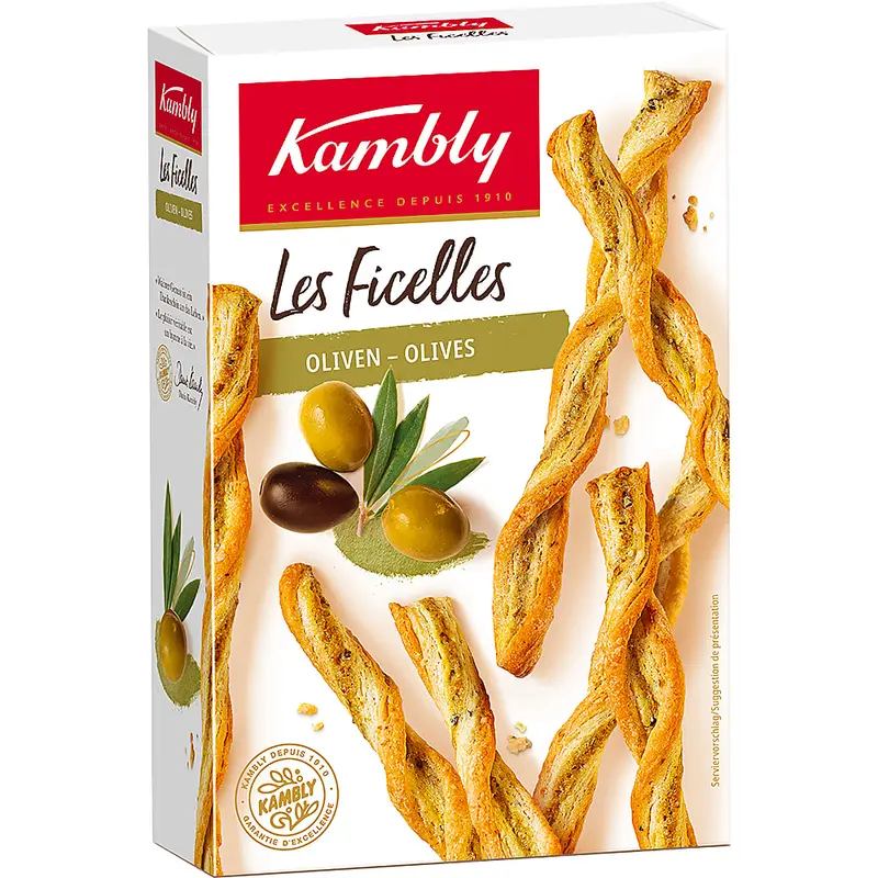 Kambly Ficelles Olives 100g