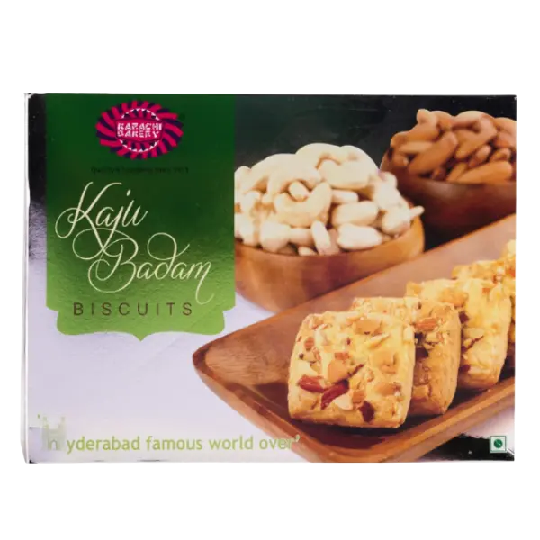 Karachi Bakery Vegan Kaju Badam Biscuits - 400 g