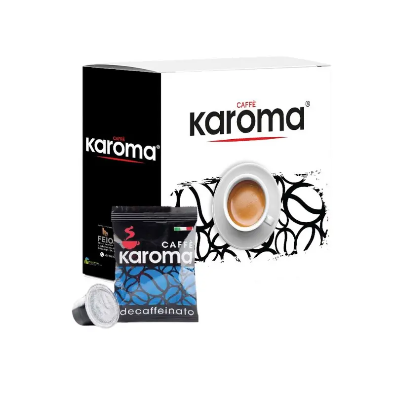 Karoma Decaffeinato 100 Kapseln kompatibel mit Nespresso®