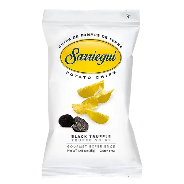 Kartoffelchips mit Schwarzem Trüffel