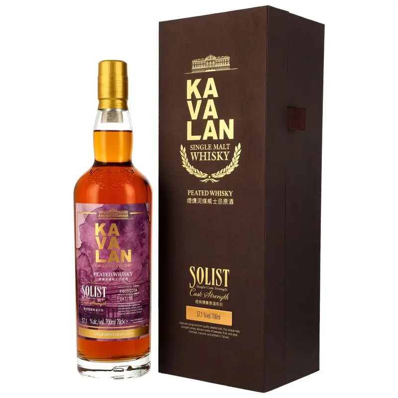 Kavalan Solist - Peated Malt - Itineraires