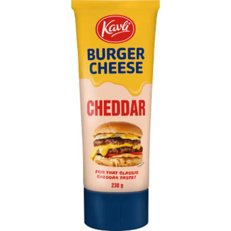Kavli Burger Cheese Ched - Burger Cheese Ched - 230 g