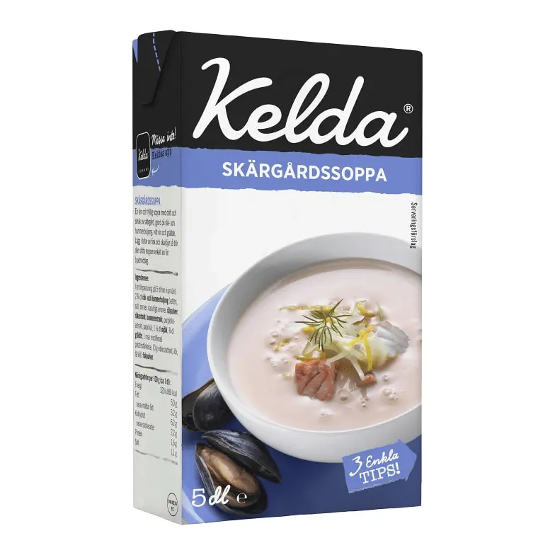 Kelda Skärgårdssoppa - Archipelago Soup 500 ml