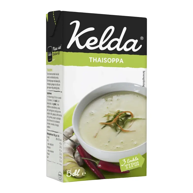 Kelda Thaisoppa 4% - Thai Soup 500 ml