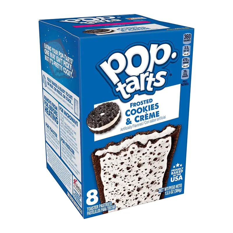 Kellogg’s Pop-Tarts Cookies & Cream 8er