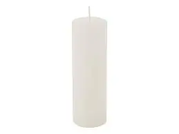 Kerze weiss höhe 28 cm