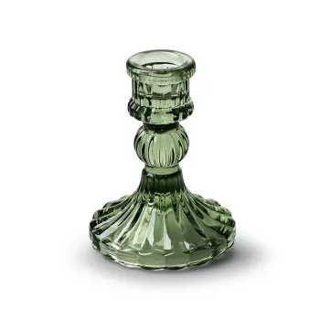 Kerzenständer grün H10.5cm