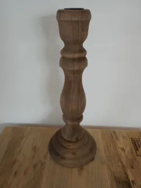 Kerzenständer Holz H 12cm