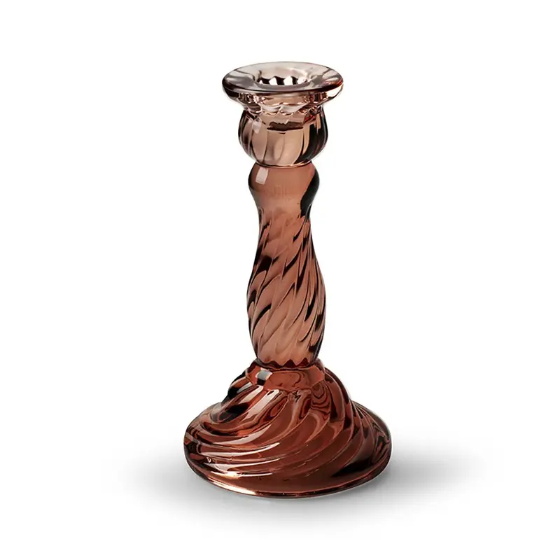 Kerzenständer rosa H16cm