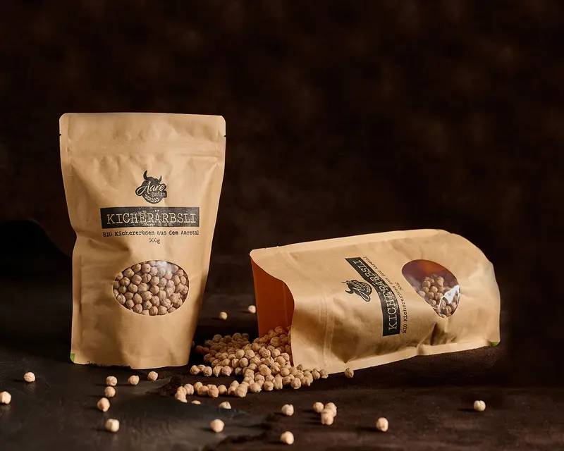 Kicherärbsli – regionale Bio-Kichererbsen, 500 g