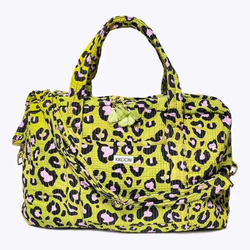Kikooni Reisetasche «Oh Leo Cosmic Green»