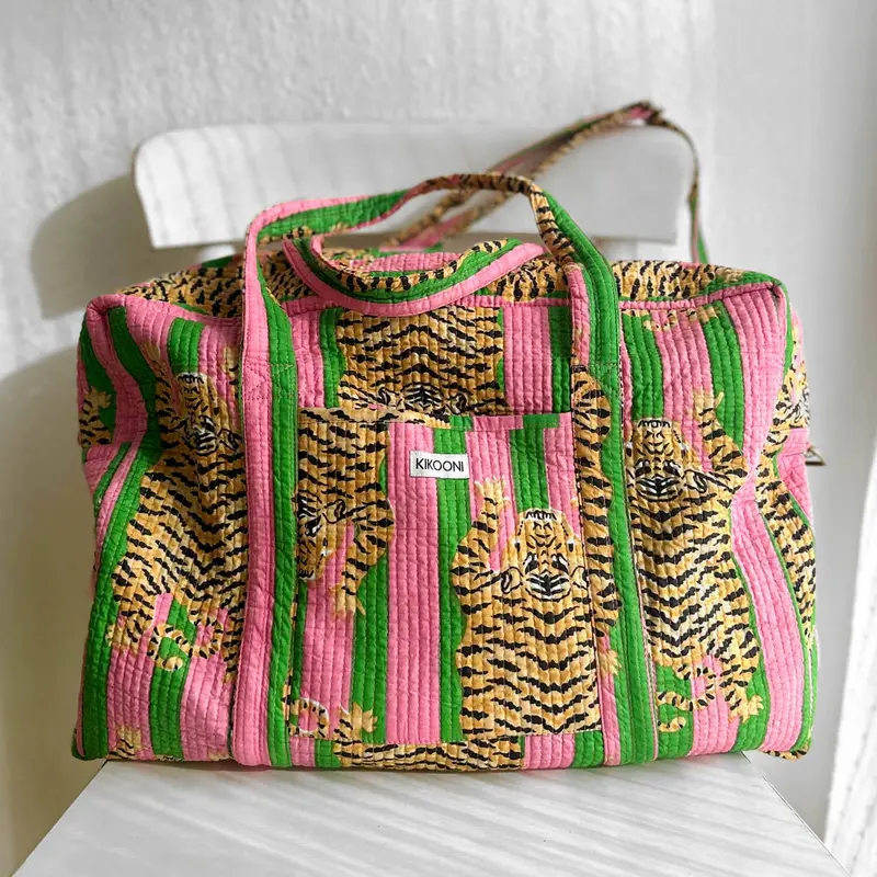 Kikooni Reisetasche «Poppy Tiger Candy»