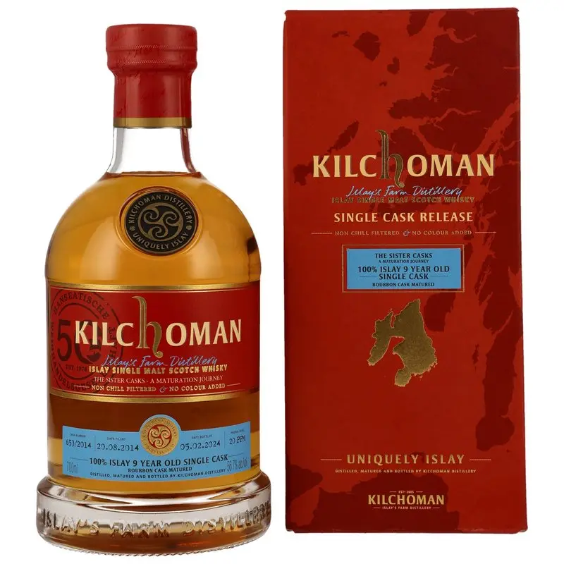 Kilchoman 2014/2024 - 9 y.o. - Bourbon Cask #653/2014
