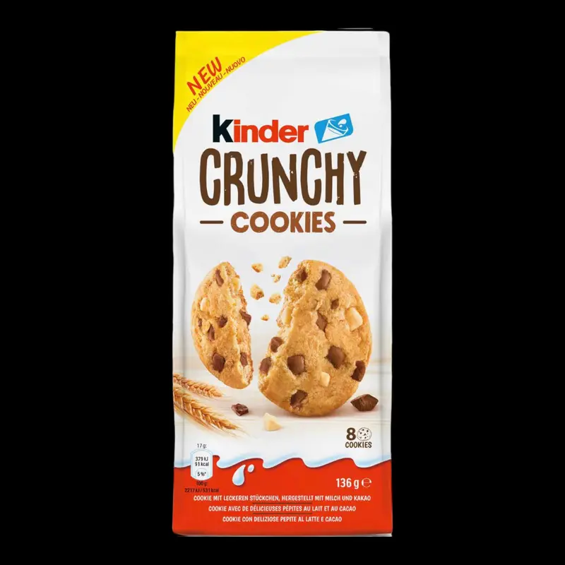 kinder Crunchy Cookies 136g