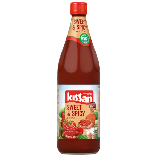 Kissan Sweet & Spicy Tomato Ketchup - 500 g