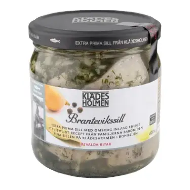 Klädesholmens Branteviksill - Herring Dill Lemon 420g