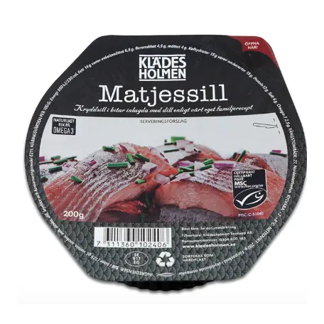 Klädesholmens Matjsessill i Bitar - Herring 200g