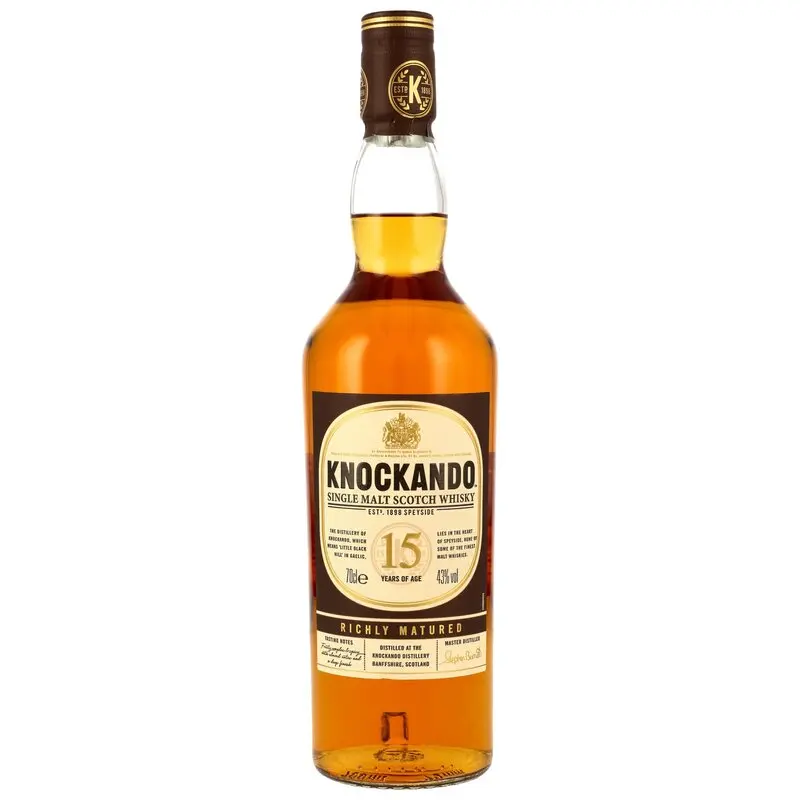 Knockando 15 y.o. Single Malt - ohne Tube