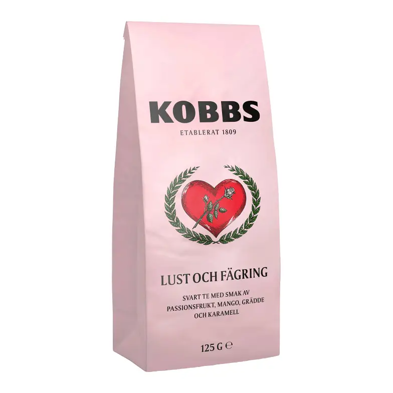 Kobbs Lust & Fägring Te - Black Flavoured Tea 125g