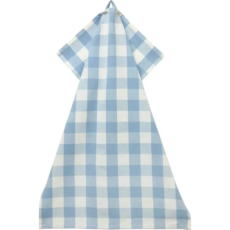 Kökshandduk Blå Ruta - Kitchen towel Blue 45x65cm