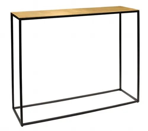 Konsolentisch Messing 100x30x81cm