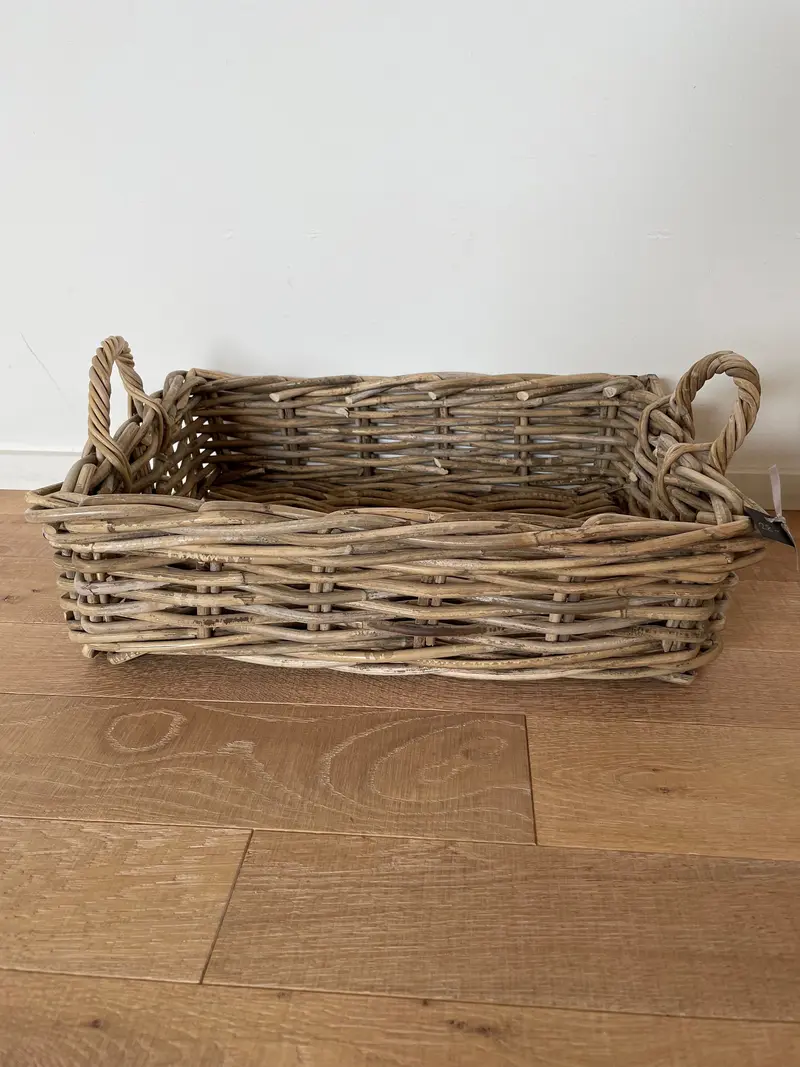 Korb Rattan eckig