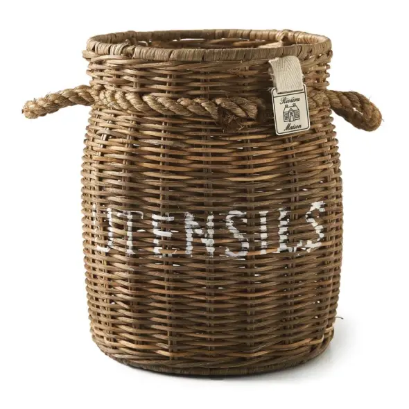 Korb Rattan Utensils