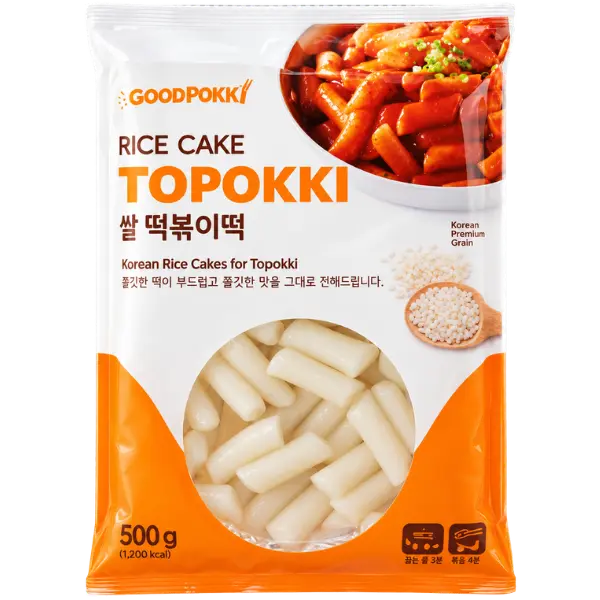 Korean Rice Cake for Topokki – 500 g