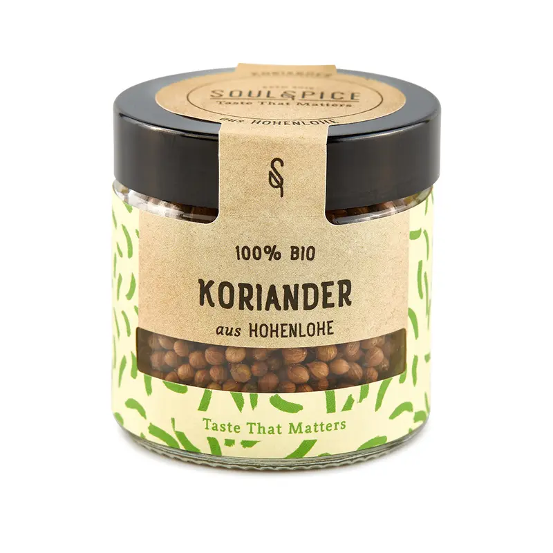 Koriander ganz, Gewürz Bio