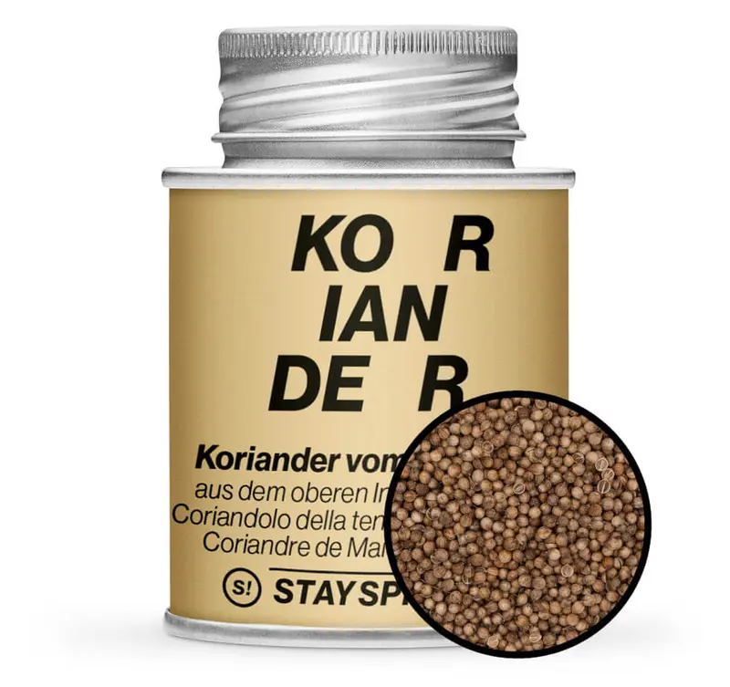 Koriander ganz