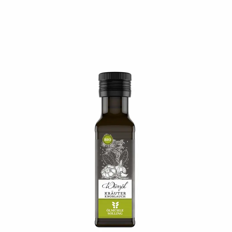 Kräuter-Knoblauch Würzöl BIO